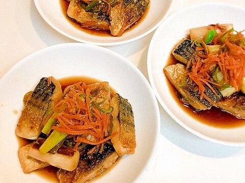 ご飯おかわり確定ですよ☆塩サバと長ネギの南蛮漬け